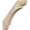 Ekena Millwork 5 1/2"W x 34"D x 34"H Olympic Smooth Knee Brace, Douglas Fir BRC06X34X34OLY00SDF - alternate 1
